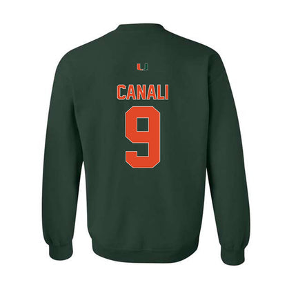 Miami - NCAA Women's Soccer : Giovana Canali - Classic Shersey Crewneck Sweatshirt-1