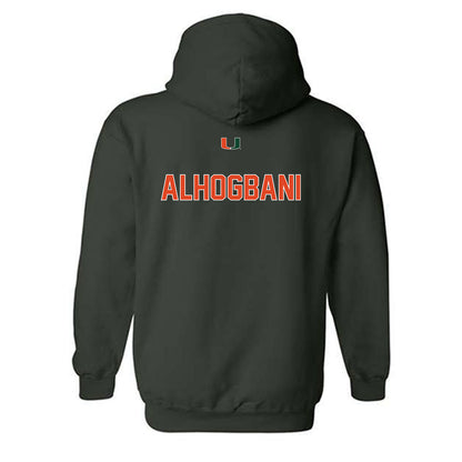 Miami - NCAA Men's Tennis : Saud Alhogbani - Classic Shersey Hooded Sweatshirt-1