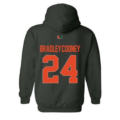 Miami - NCAA Baseball : Packy Bradley-Cooney - Classic Shersey Hooded Sweatshirt-1