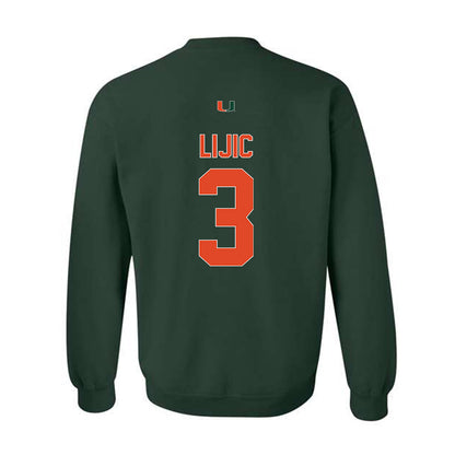 Miami - NCAA Women's Volleyball : Kate Lijic - Classic Shersey Crewneck Sweatshirt-1