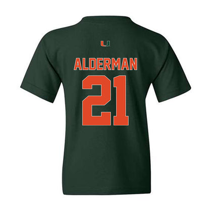 Miami - NCAA Football : Jaylin Alderman - Classic Shersey Youth T-Shirt-1