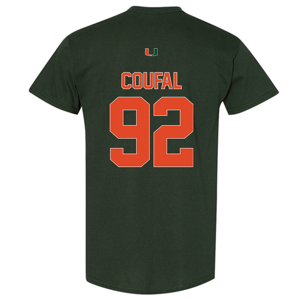 Miami - NCAA Football : Sam Coufal - Classic Shersey T-Shirt-1