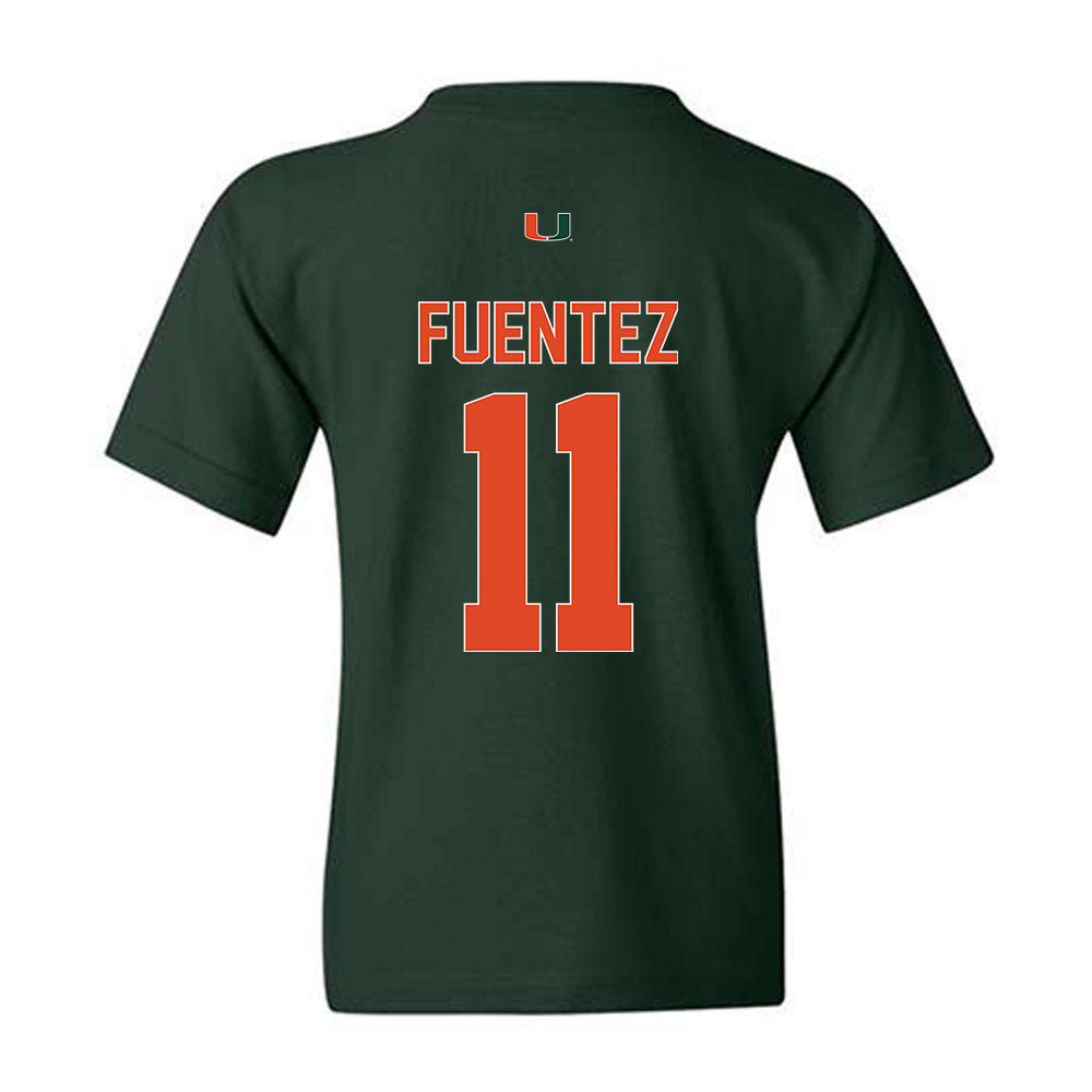 Miami - Women's Volleyball Alumni : Blair Fuentez - Classic Shersey Youth T-Shirt-1