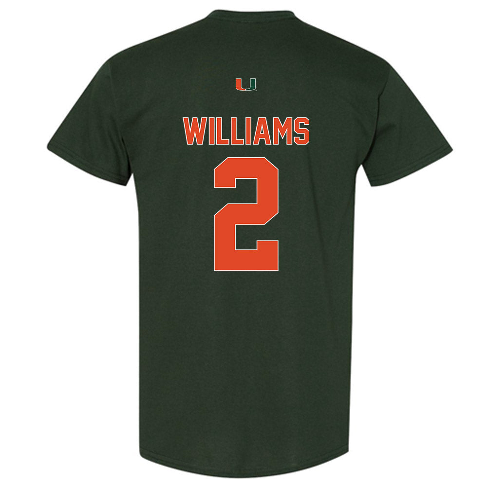 Miami - NCAA Baseball : Derek Williams - Classic Shersey T-Shirt-1