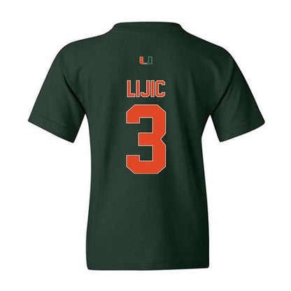 Miami - NCAA Women's Volleyball : Kate Lijic - Classic Shersey Youth T-Shirt-1