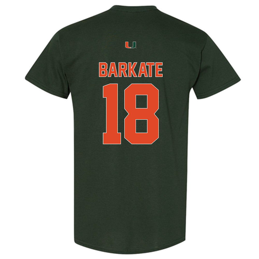 Miami - NCAA Football : Cooper Barkate - Classic Shersey T-Shirt-1