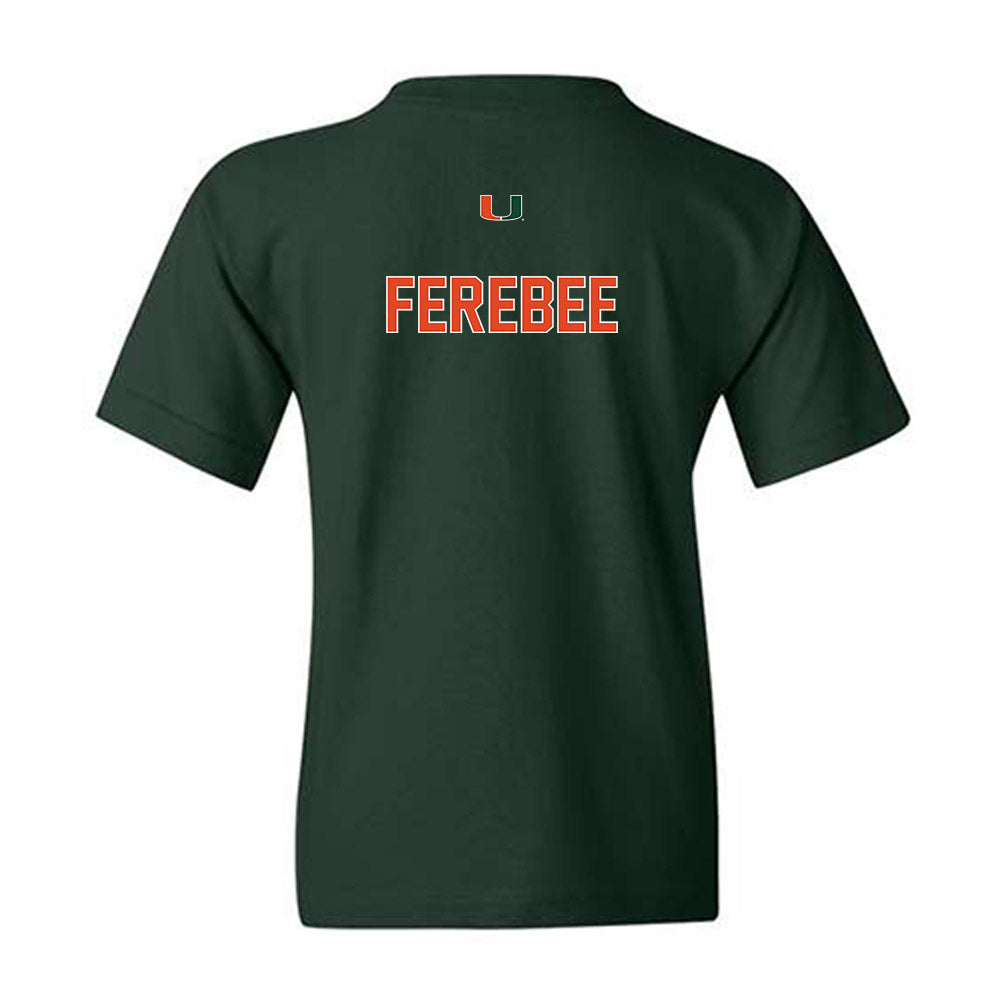 Miami - NCAA Women's Rowing : Trinity Ferebee - Classic Shersey Youth T-Shirt-1