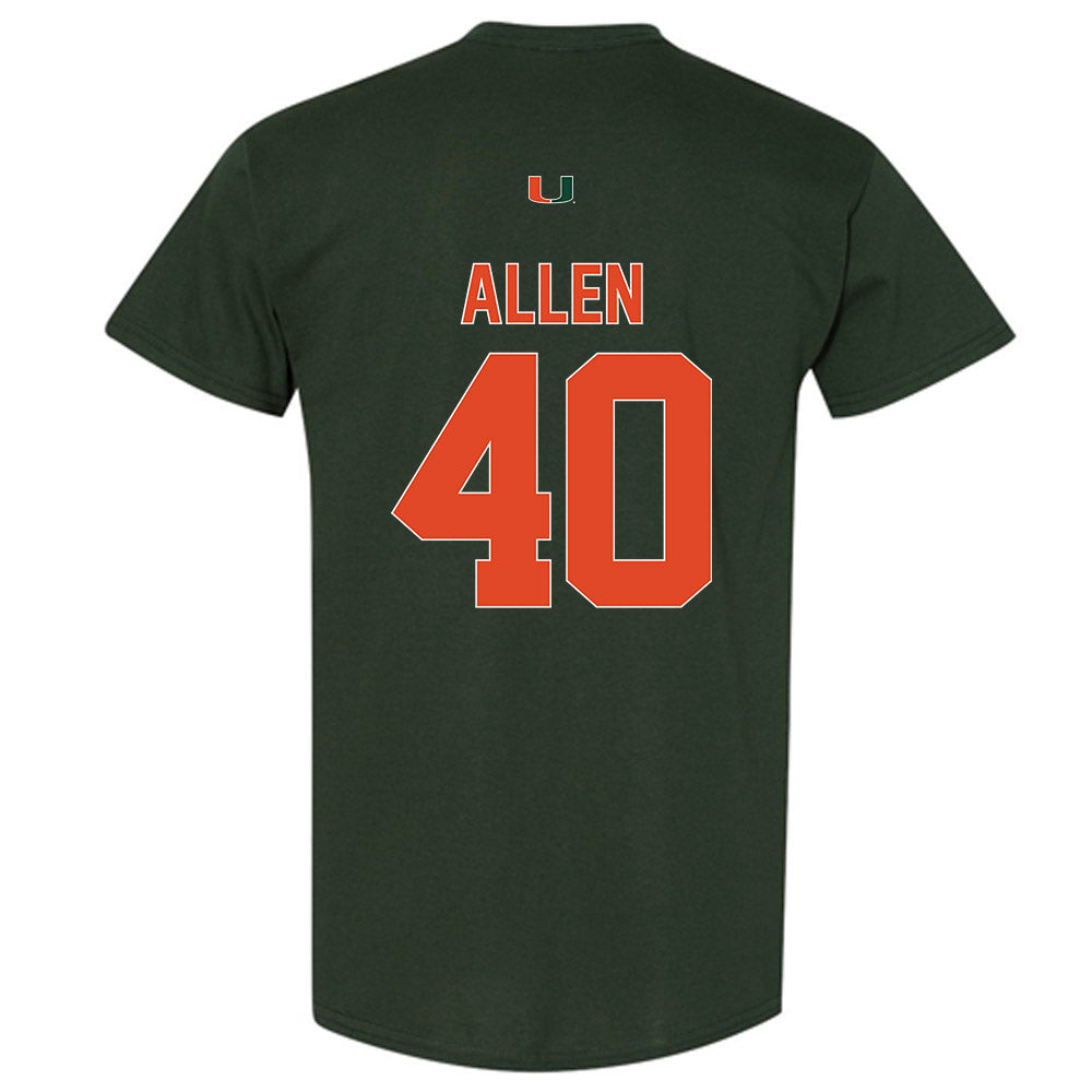 Miami - NCAA Football : Briton Allen - Classic Shersey T-Shirt-1