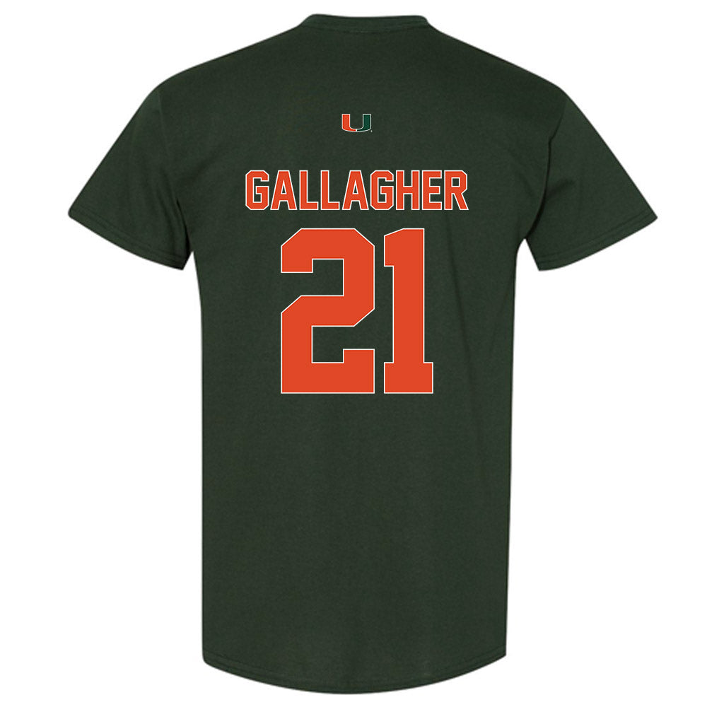 Miami - NCAA Women's Soccer : Kyla Gallagher - Classic Shersey T-Shirt-1