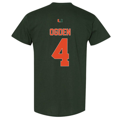 Miami - NCAA Baseball : Jake Ogden - Classic Shersey T-Shirt-1