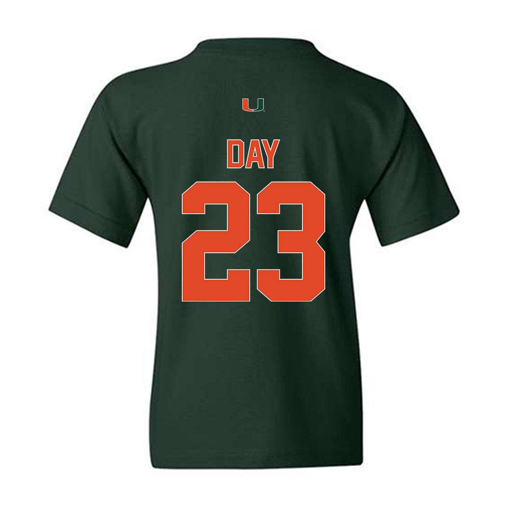 Miami - NCAA Football : Dylan Day - Classic Shersey Youth T-Shirt-1