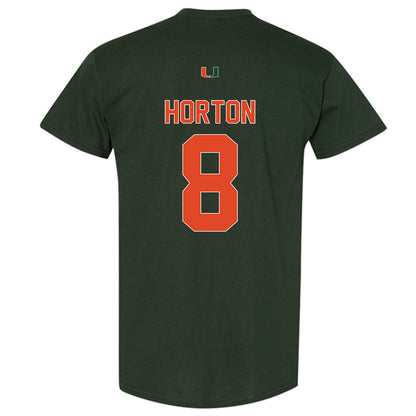 Miami - NCAA Football : Joshua Horton - Classic Shersey T-Shirt-1