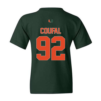 Miami - NCAA Football : Sam Coufal - Classic Shersey Youth T-Shirt-1