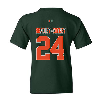 Miami - NCAA Baseball : Packy Bradley-Cooney - Classic Shersey Youth T-Shirt-1