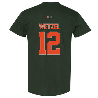 Miami - NCAA Women's Basketball : Natalie Wetzel - Classic Shersey T-Shirt-1