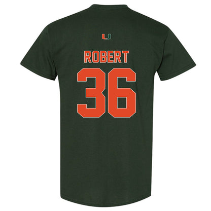 Miami - NCAA Baseball : Nick Robert - Classic Shersey T-Shirt-1