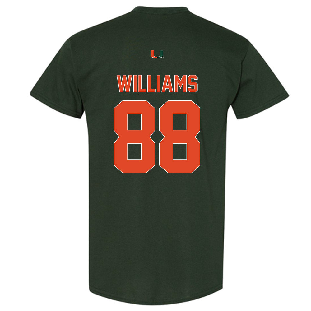 Miami - NCAA Football : Riley Williams - Classic Shersey T-Shirt-1