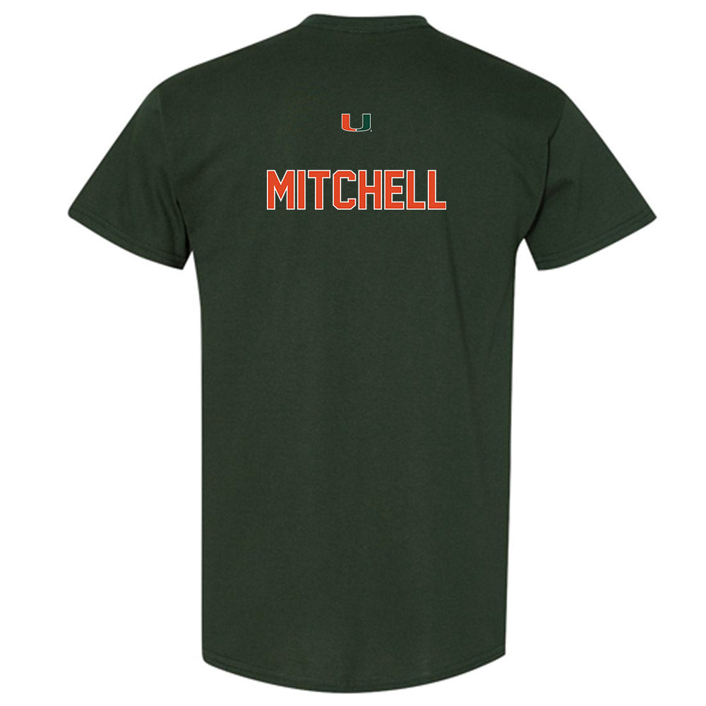 Miami - NCAA Men's Track & Field : Cason Mitchell - Classic Shersey T-Shirt-1