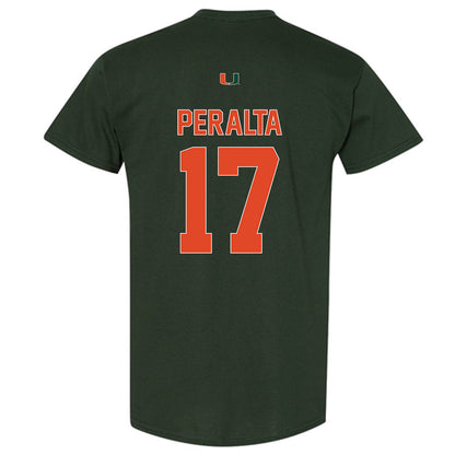 Miami - NCAA Baseball : Fabio Peralta - Classic Shersey T-Shirt-1