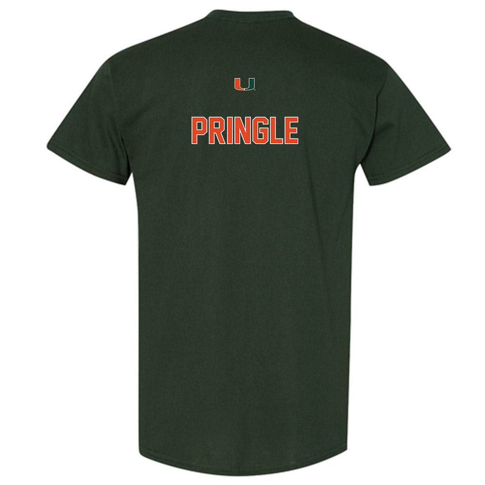Miami - NCAA Women's Track & Field : Jocelyn Pringle - Classic Shersey T-Shirt-1