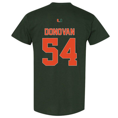 Miami - NCAA Football : Michael Donovan - Classic Shersey T-Shirt-1