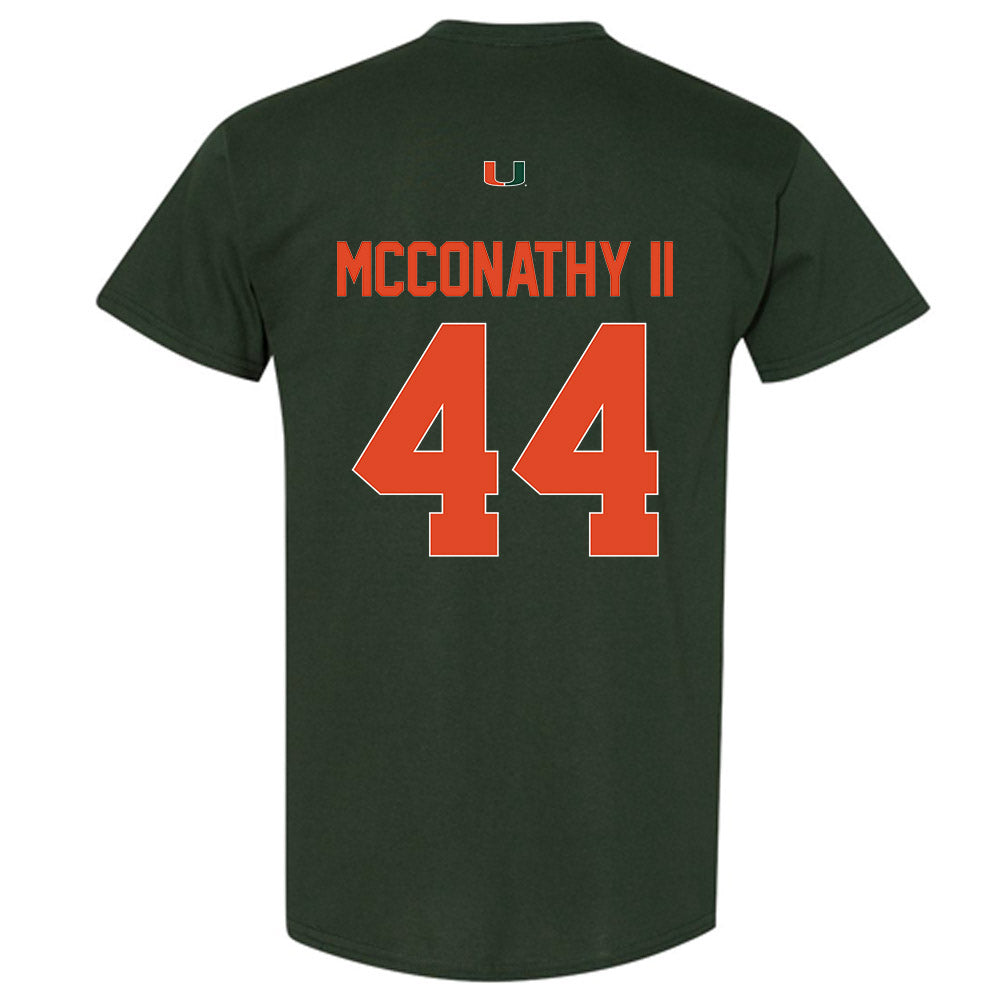Miami - NCAA Football : Cole McConathy II - Classic Shersey T-Shirt-1