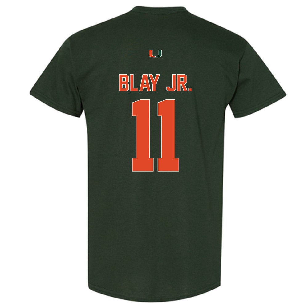 Miami - NCAA Football : David Blay Jr. - Classic Shersey T-Shirt-1