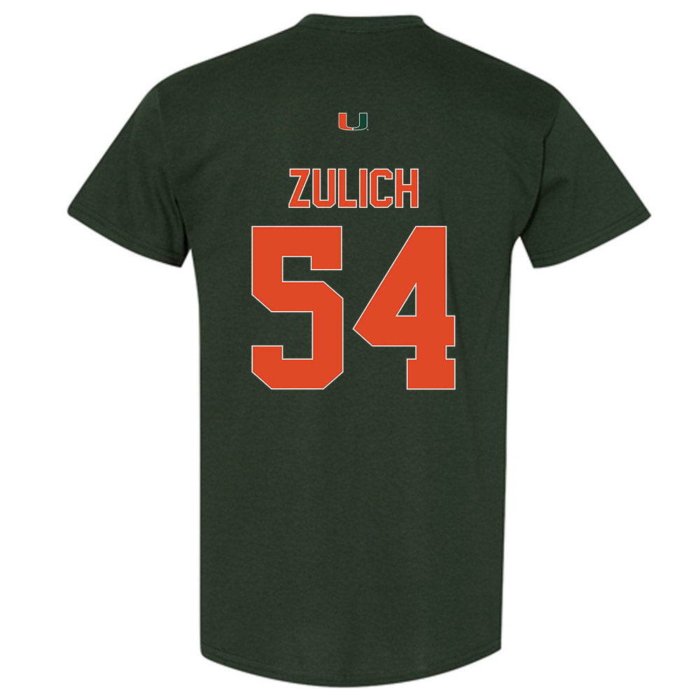 Miami - NCAA Women's Basketball : Sophia Zulich - Classic Shersey T-Shirt-1