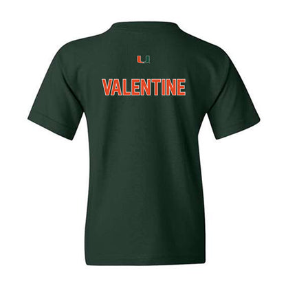 Miami - NCAA Men's Cross Country : Nico Valentine - Classic Shersey Youth T-Shirt-1