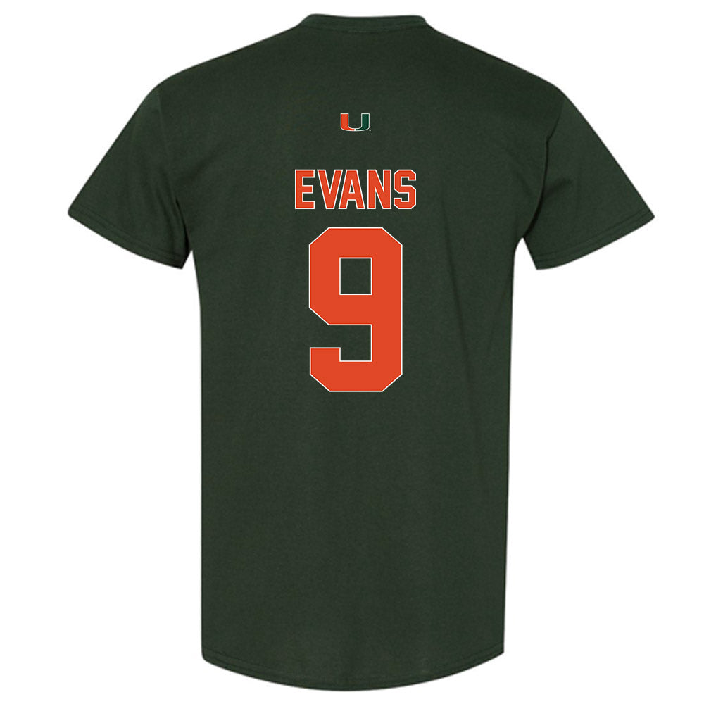 Miami - NCAA Baseball : Robert Evans - Classic Shersey T-Shirt-1