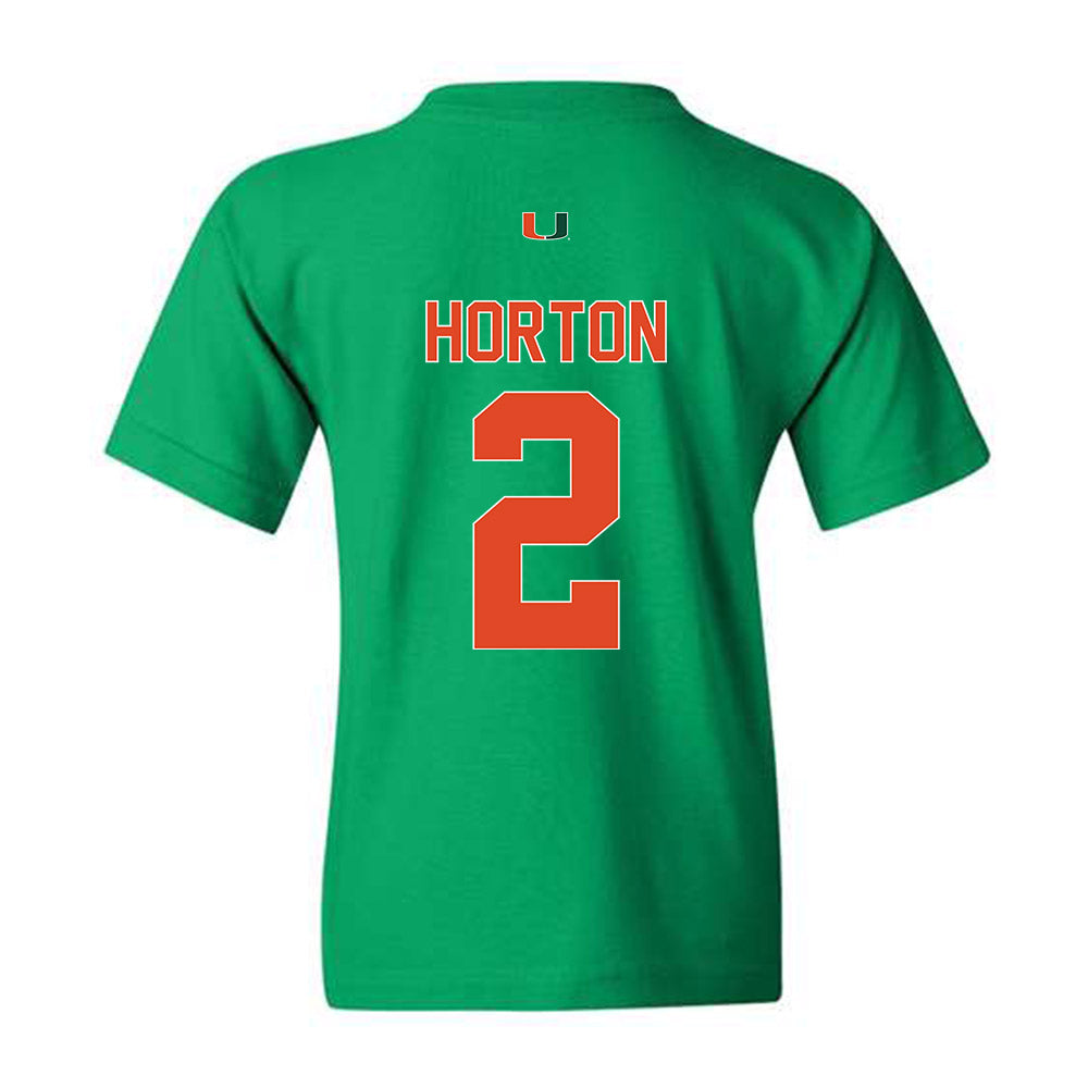 Miami - NCAA Football : Isaiah Horton - Classic Shersey Youth T-Shirt