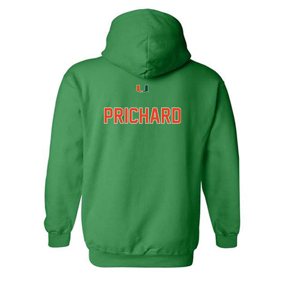 Miami - NCAA Women's Rowing : Holliday Prichard - Classic Shersey Hooded Sweatshirt