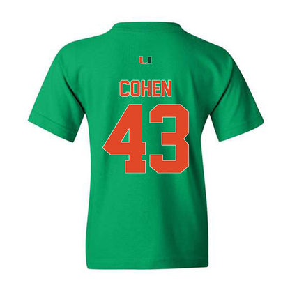 Miami - NCAA Football : Andrew Cohen - Classic Shersey Youth T-Shirt