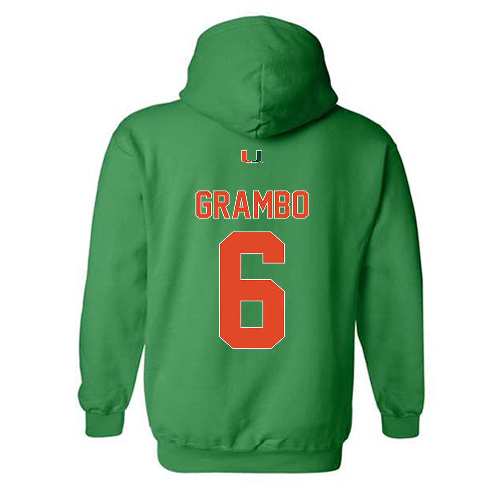 Miami - NCAA Women's Soccer : Tori Grambo - Classic Shersey Hooded Sweatshirt