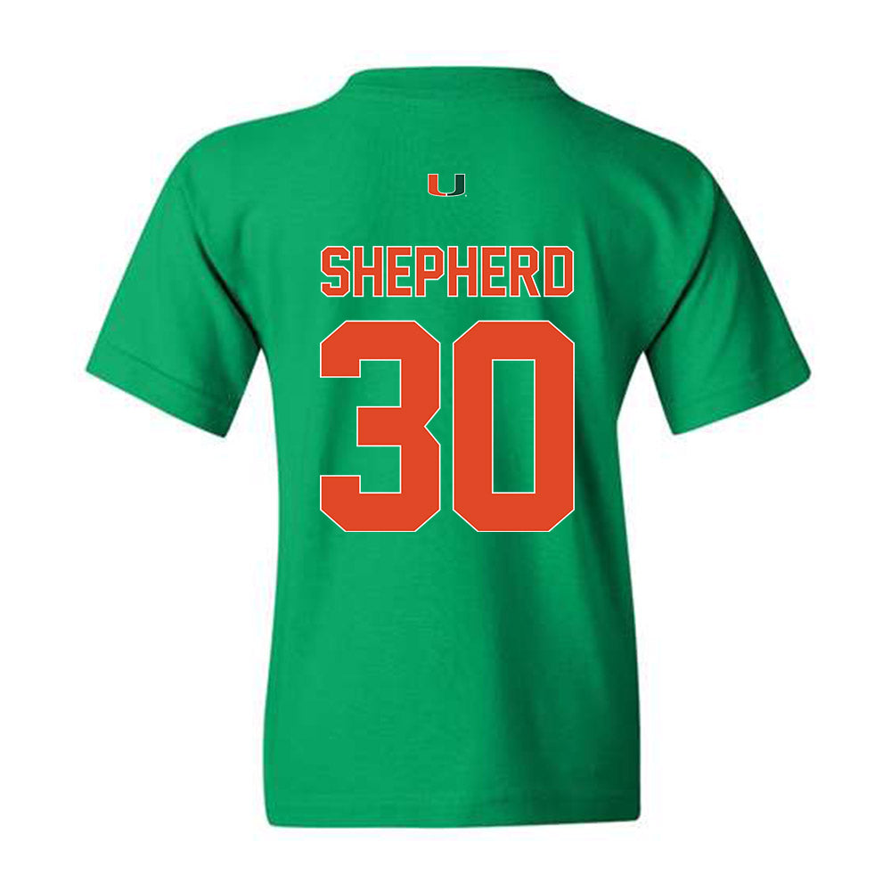 Miami - NCAA Women's Soccer : Zoe Shepherd - Classic Shersey Youth T-Shirt