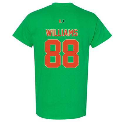 Miami - NCAA Football : Riley Williams - Classic Shersey T-Shirt