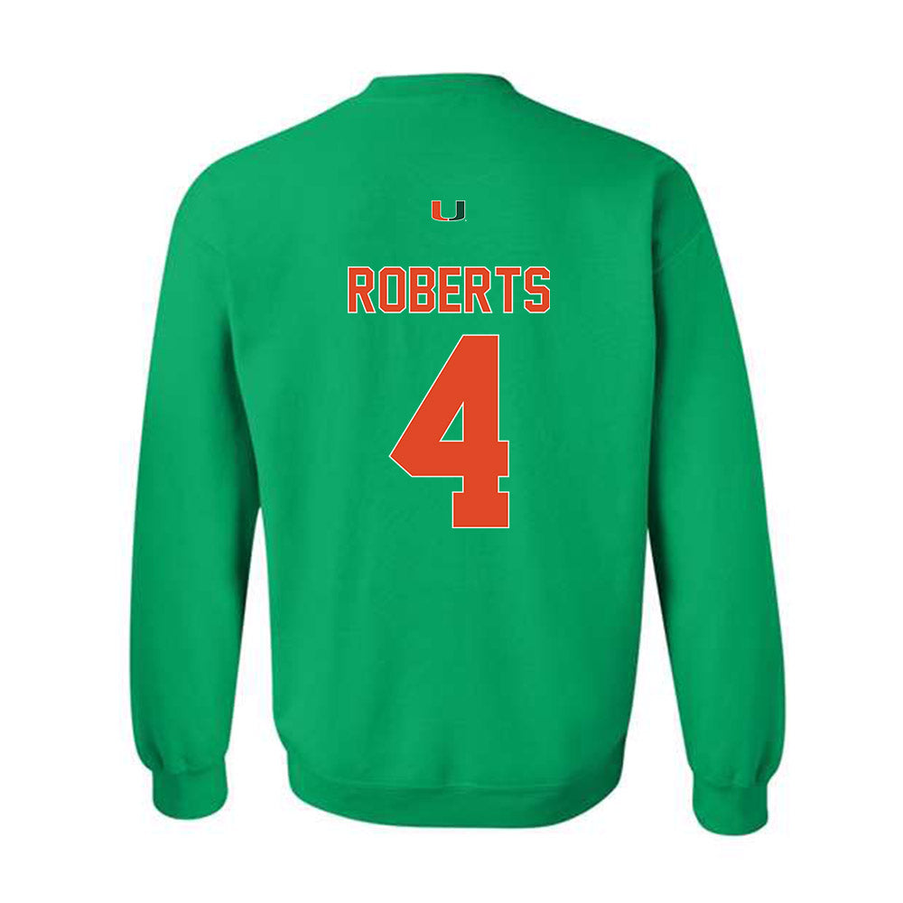 Miami - NCAA Women's Basketball : Jasmyne Roberts - Classic Shersey Crewneck Sweatshirt