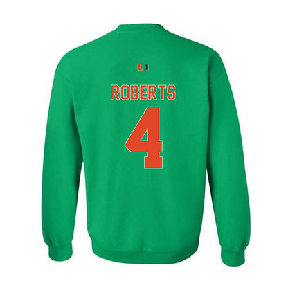 Miami - NCAA Women's Basketball : Jasmyne Roberts - Classic Shersey Crewneck Sweatshirt