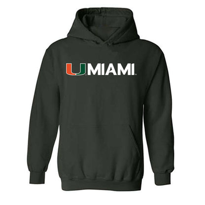 Miami - NCAA Football : Cooper Barkate - Classic Shersey Hooded Sweatshirt-0