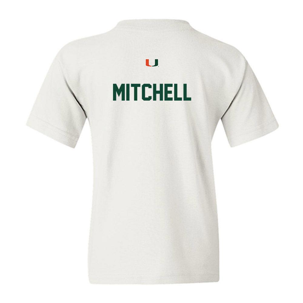 Miami - NCAA Men's Track & Field : Cason Mitchell - Classic Shersey Youth T-Shirt-1