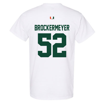 Miami - NCAA Football : James Brockermeyer - Classic Shersey T-Shirt-1