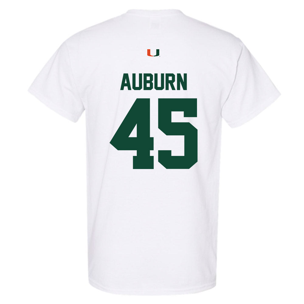 Miami - NCAA Football : Bert Auburn - Classic Shersey T-Shirt-1