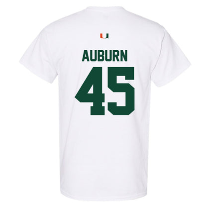 Miami - NCAA Football : Bert Auburn - Classic Shersey T-Shirt-1