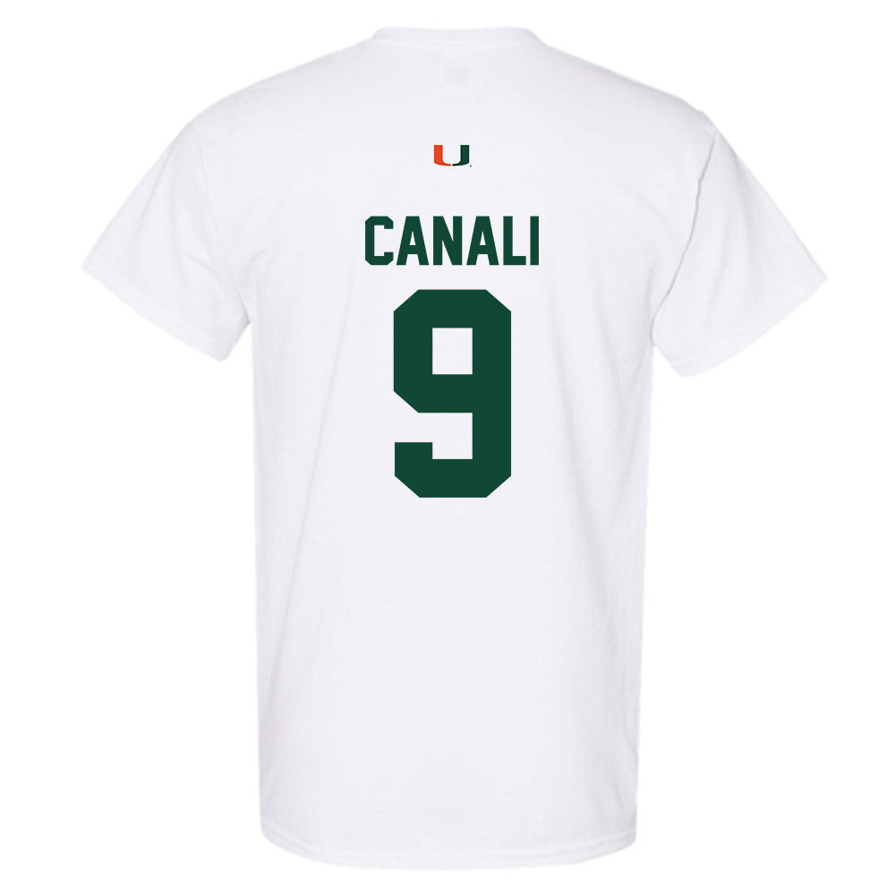 Miami - NCAA Women's Soccer : Giovana Canali - Classic Shersey T-Shirt-1