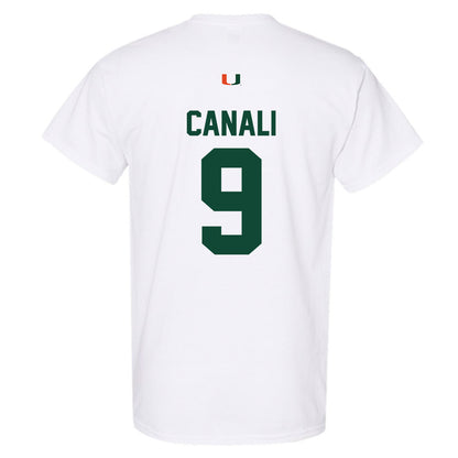 Miami - NCAA Women's Soccer : Giovana Canali - Classic Shersey T-Shirt-1