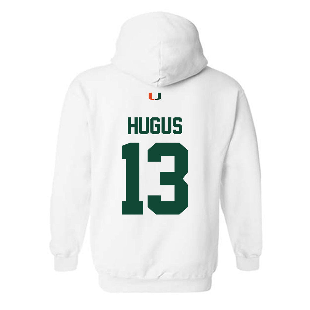 Miami - NCAA Baseball : Griffin Hugus - Classic Shersey Hooded Sweatshirt-1