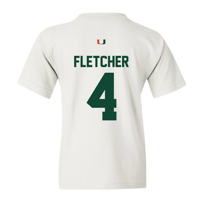 Miami - NCAA Football : Mark Fletcher - Classic Shersey Youth T-Shirt