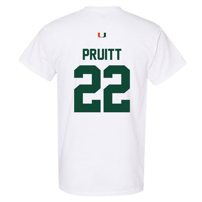 Miami - NCAA Football : Cam Pruitt - Classic Shersey T-Shirt-1