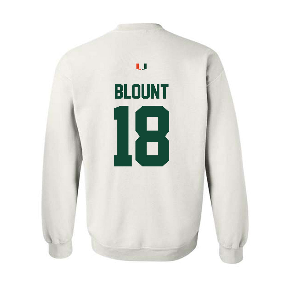 Miami - NCAA Football : Armondo Blount - Classic Shersey Crewneck Sweatshirt