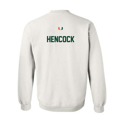 Miami - NCAA Women's Track & Field : Emma Hencock - Classic Shersey Crewneck Sweatshirt-1